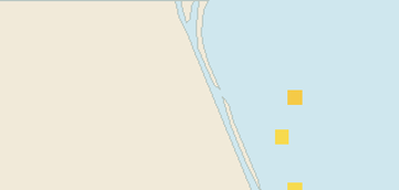 Satellite floating-algae map near Cocoa Beach, Oct 2021 (opens full map image in a new tab)