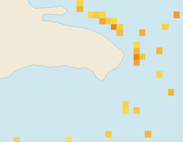 Satellite floating-algae map near Bayahibe, Nov 2021 (opens full map image in a new tab)