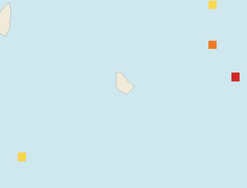 Satellite floating-algae map near South Coast Barbados, Nov 2021 (opens full map image in a new tab)