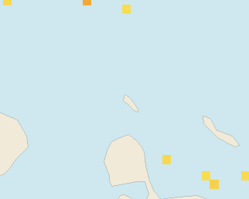 Satellite floating-algae map near Aruba Palm and Eagle Beach, Jan 2022 (opens full map image in a new tab)