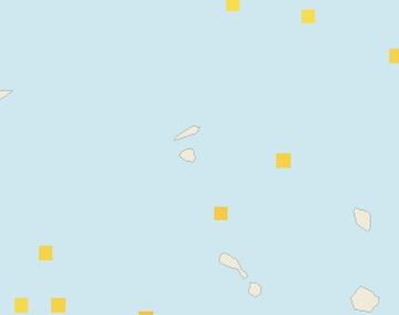 Satellite floating-algae map near St. Maarten, Jan 2022 (opens full map image in a new tab)