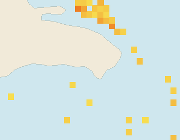 Satellite floating-algae map near Bayahibe, Apr 2022 (opens full map image in a new tab)