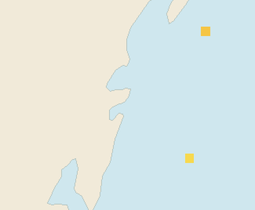Satellite floating-algae map near Tulum Beach Zone, Oct 2022 (opens full map image in a new tab)