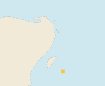 Satellite floating-algae map near Puerto Morelos, Nov 2022 (opens full map image in a new tab)