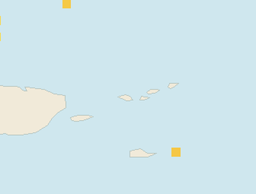 Satellite floating-algae map near St. Thomas, Nov 2022 (opens full map image in a new tab)