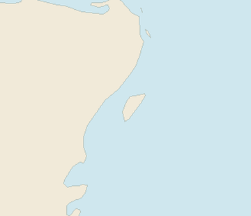 Satellite floating-algae map near Cozumel (west coast), Dec 2022 (opens full map image in a new tab)