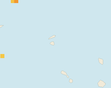 Satellite floating-algae map near St. Maarten, Dec 2022 (opens full map image in a new tab)