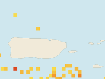 Satellite floating-algae map near San Juan and Isla Verde, Mar 2023 (opens full map image in a new tab)