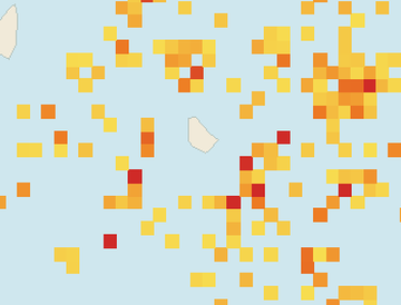 Satellite floating-algae map near South Coast Barbados, Apr 2023 (opens full map image in a new tab)