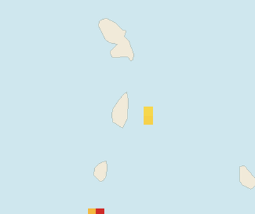 Satellite floating-algae map near Saint Lucia East Coast, Oct 2023 (opens full map image in a new tab)