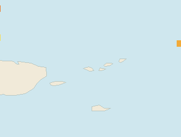 Satellite floating-algae map near St. Thomas, Oct 2023 (opens full map image in a new tab)