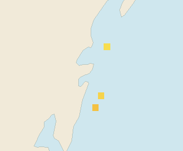 Satellite floating-algae map near Tulum Beach Zone, Nov 2023 (opens full map image in a new tab)