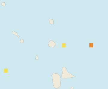 Satellite floating-algae map near Antigua East Coast, Jan 2024 (opens full map image in a new tab)