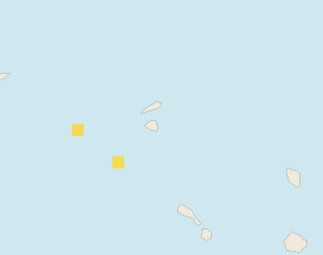 Satellite floating-algae map near St. Maarten, Jan 2024 (opens full map image in a new tab)