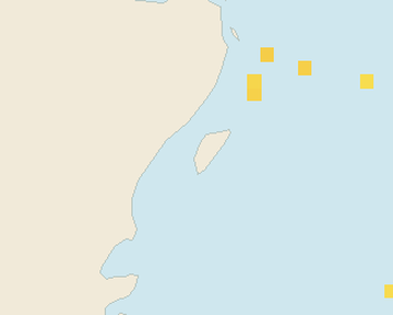 Satellite floating-algae map near Akumal, Mar 2024 (opens full map image in a new tab)