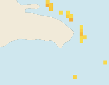 Satellite floating-algae map near Bayahibe, Mar 2024 (opens full map image in a new tab)