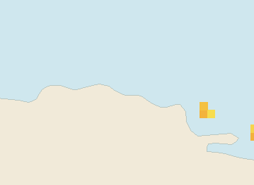 Satellite floating-algae map near Puerto Plata and Cabarete, Apr 2024 (opens full map image in a new tab)
