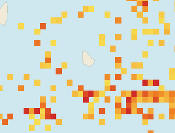 Satellite floating-algae map near South Coast Barbados, Apr 2024 (opens full map image in a new tab)