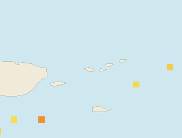 Satellite floating-algae map near St. Thomas, Apr 2024 (opens full map image in a new tab)
