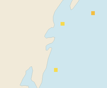 Satellite floating-algae map near Tulum Beach Zone, Apr 2024 (opens full map image in a new tab)