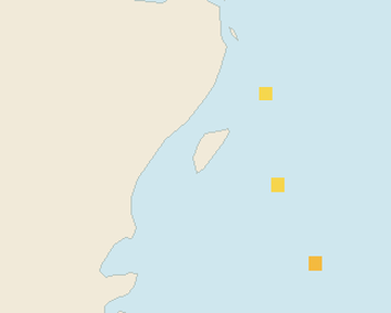 Satellite floating-algae map near Akumal, Jun 2024 (opens full map image in a new tab)