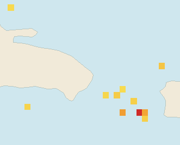 Satellite floating-algae map near Punta Cana and Bavaro, Jul 2024 (opens full map image in a new tab)