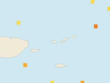 Satellite floating-algae map near St. Thomas, Jul 2024 (opens full map image in a new tab)