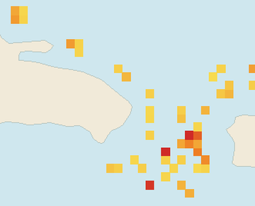 Satellite floating-algae map near Punta Cana and Bavaro, Sep 2024 (opens full map image in a new tab)