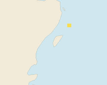 Satellite floating-algae map near Akumal, Oct 2024 (opens full map image in a new tab)