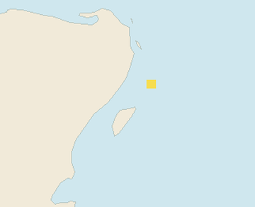 Satellite floating-algae map near Playa del Carmen, Oct 2024 (opens full map image in a new tab)