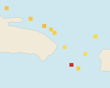 Satellite floating-algae map near Punta Cana and Bavaro, Oct 2024 (opens full map image in a new tab)