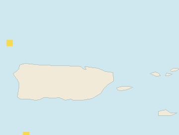 Satellite floating-algae map near San Juan and Isla Verde, Oct 2024 (opens full map image in a new tab)