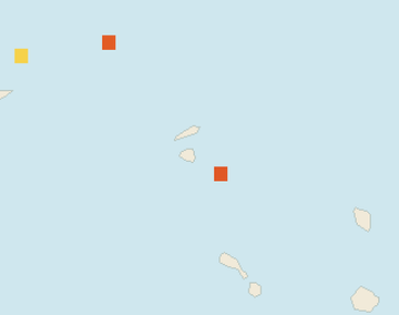 Satellite floating-algae map near St. Maarten, Oct 2024 (opens full map image in a new tab)