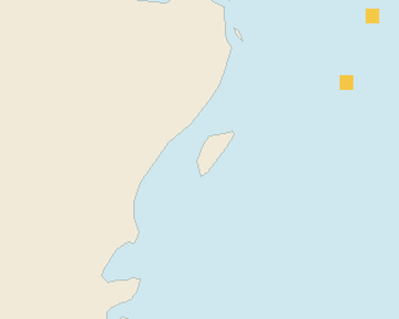 Satellite floating-algae map near Akumal, Nov 2024 (opens full map image in a new tab)