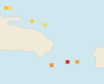 Satellite floating-algae map near Punta Cana and Bavaro, Nov 2024 (opens full map image in a new tab)