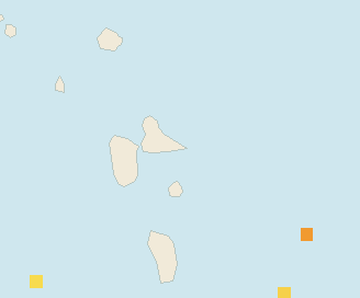 Satellite floating-algae map near Guadeloupe Atlantic Coast, Dec 2024 (opens full map image in a new tab)