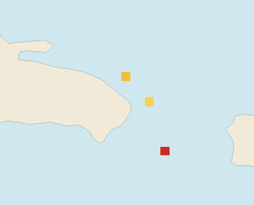 Satellite floating-algae map near Punta Cana and Bavaro, Jan 2025 (opens full map image in a new tab)