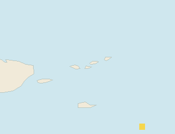 Satellite floating-algae map near St. John, Jan 2025 (opens full map image in a new tab)