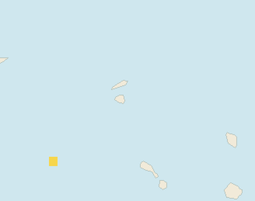 Satellite floating-algae map near St. Maarten, Jan 2025 (opens full map image in a new tab)