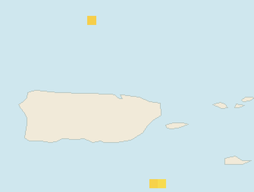 Satellite floating-algae map near San Juan and Isla Verde, Mar 2025 (opens full map image in a new tab)