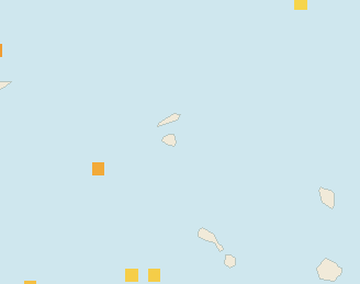 Satellite floating-algae map near St. Maarten, Mar 2025 (opens full map image in a new tab)