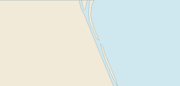 Satellite floating-algae map near Cocoa Beach, May 2025 (opens full map image in a new tab)