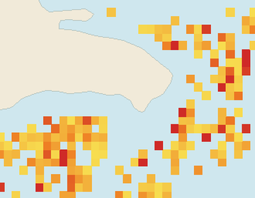 Satellite floating-algae map near Bayahibe, Jun 2025 (opens full map image in a new tab)