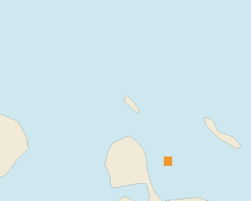 Satellite floating-algae map near Aruba Palm and Eagle Beach, Aug 2025 (opens full map image in a new tab)