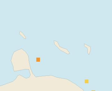 Satellite floating-algae map near Curacao West Coast, Sep 2025 (opens full map image in a new tab)