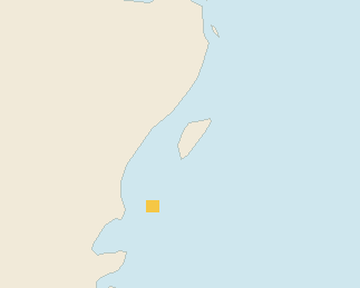 Satellite floating-algae map near Akumal, Nov 2025 (opens full map image in a new tab)