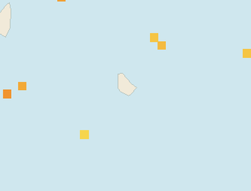 Satellite floating-algae map near South Coast Barbados, Nov 2025 (opens full map image in a new tab)