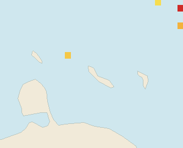 Satellite floating-algae map near Curacao West Coast, Jan 2026 (opens full map image in a new tab)