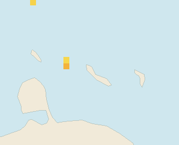 Satellite floating-algae map near Curacao West Coast, May 2026 (opens full map image in a new tab)