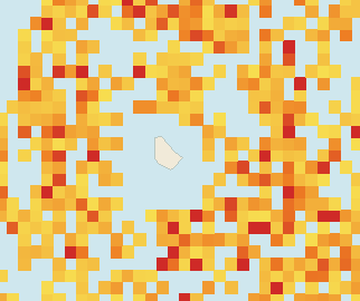 Satellite floating-algae map near Eastern Barbados, May 2026 (opens full map image in a new tab)